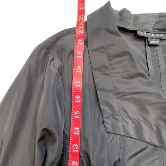 TRIBAL Women’s Black Medium Vented Jacket Zipper pockets - Picture 5 of 9